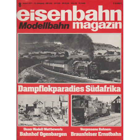 eisenbahn magazin 8/1977
