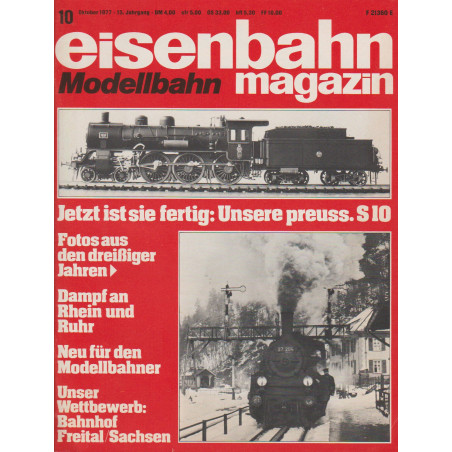 eisenbahn magazin 10/1977