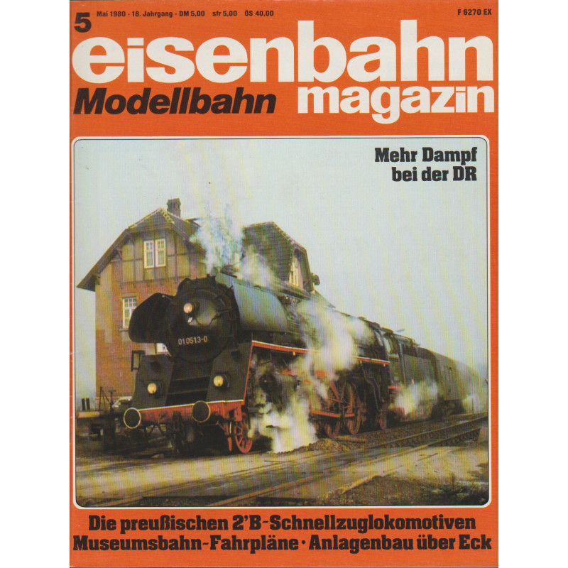eisenbahn magazin 5/1980