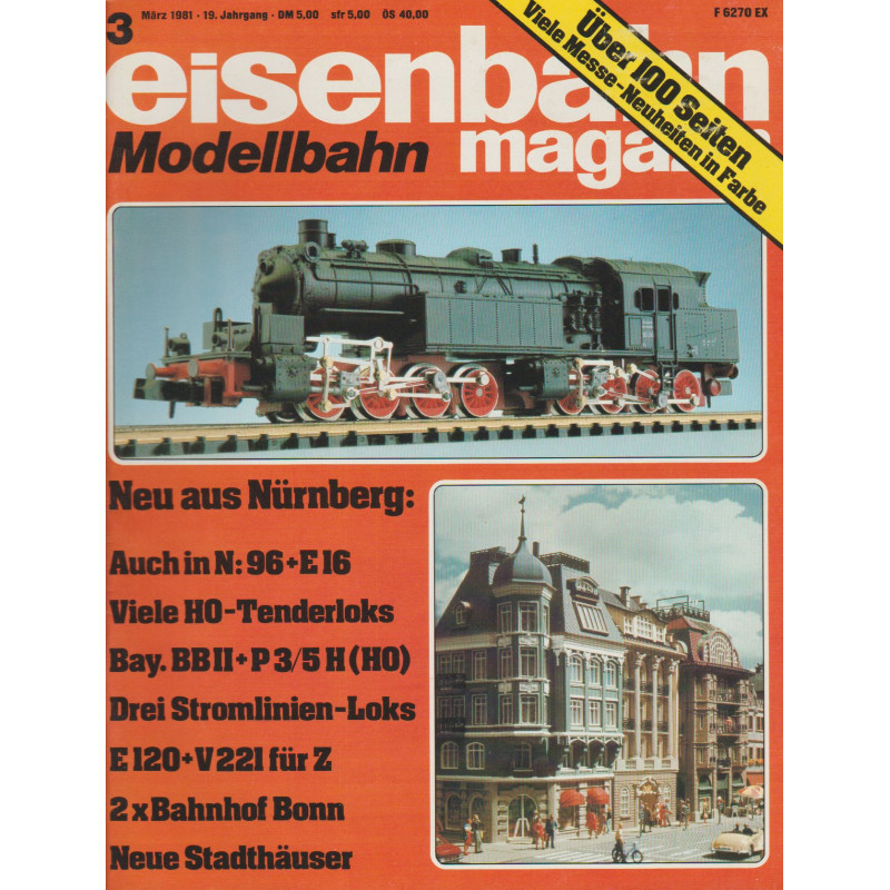 eisenbahn magazin 3/1981