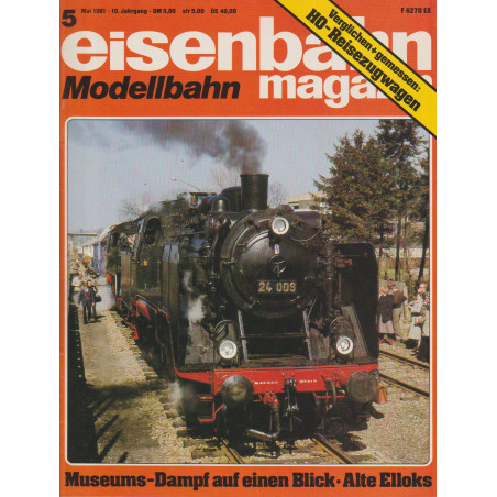 eisenbahn magazin 5/1981