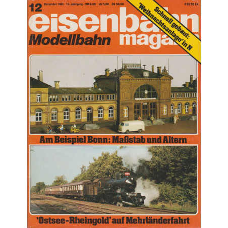 eisenbahn magazin 12/1981