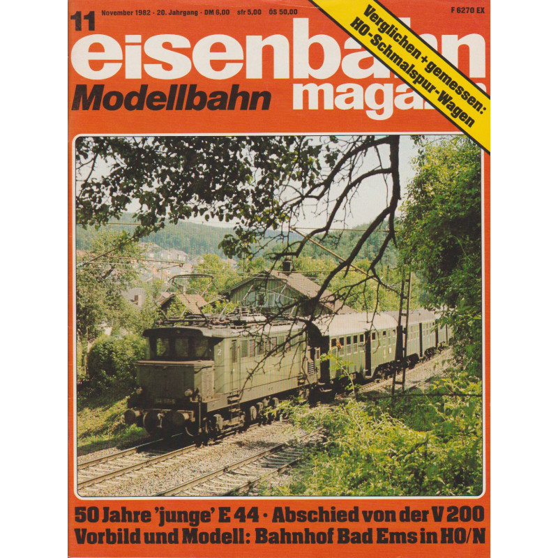 eisenbahn magazin 11/1982