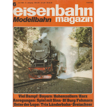 eisenbahn magazin 6/1983