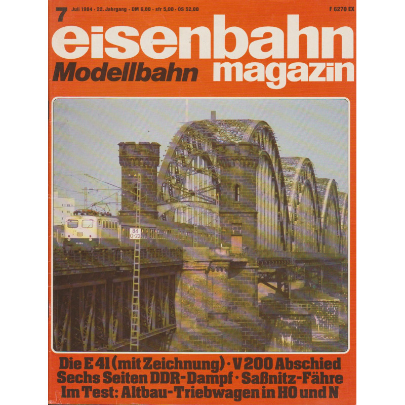 eisenbahn magazin 7/1984
