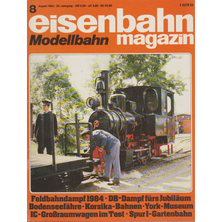 eisenbahn magazin 8/1984