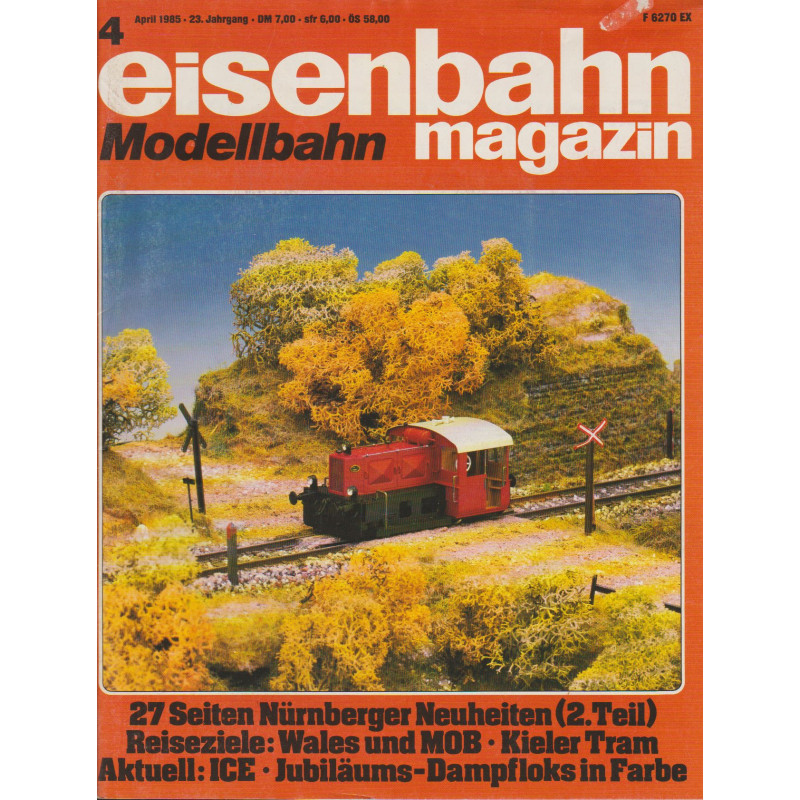 eisenbahn magazin 4/1985