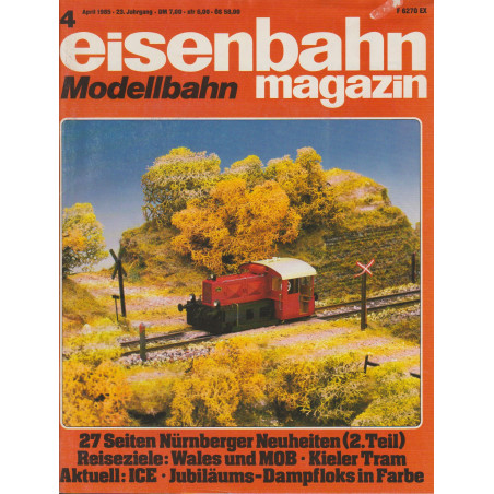 eisenbahn magazin 4/1985