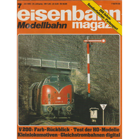eisenbahn magazin 7/1985