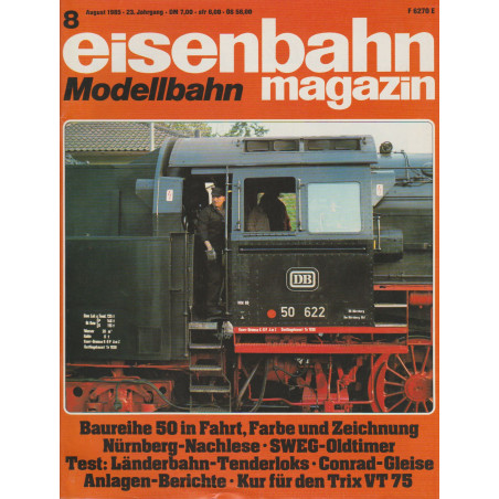 eisenbahn magazin 8/1985