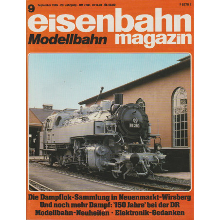 eisenbahn magazin 9/1985