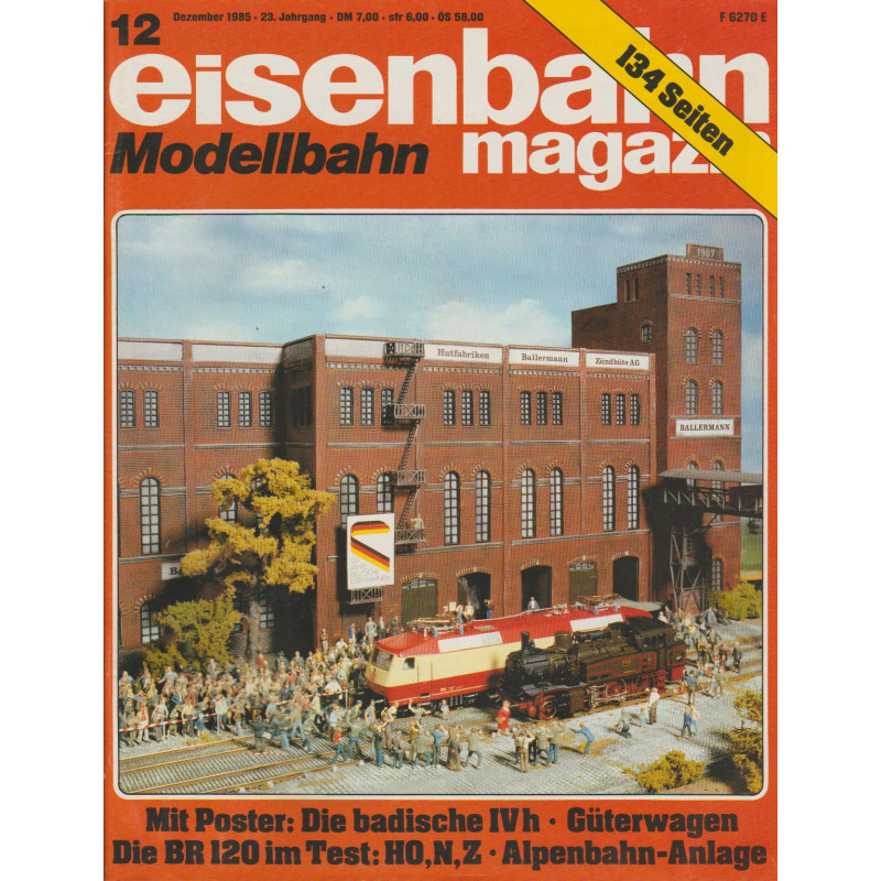eisenbahn magazin 12/1985