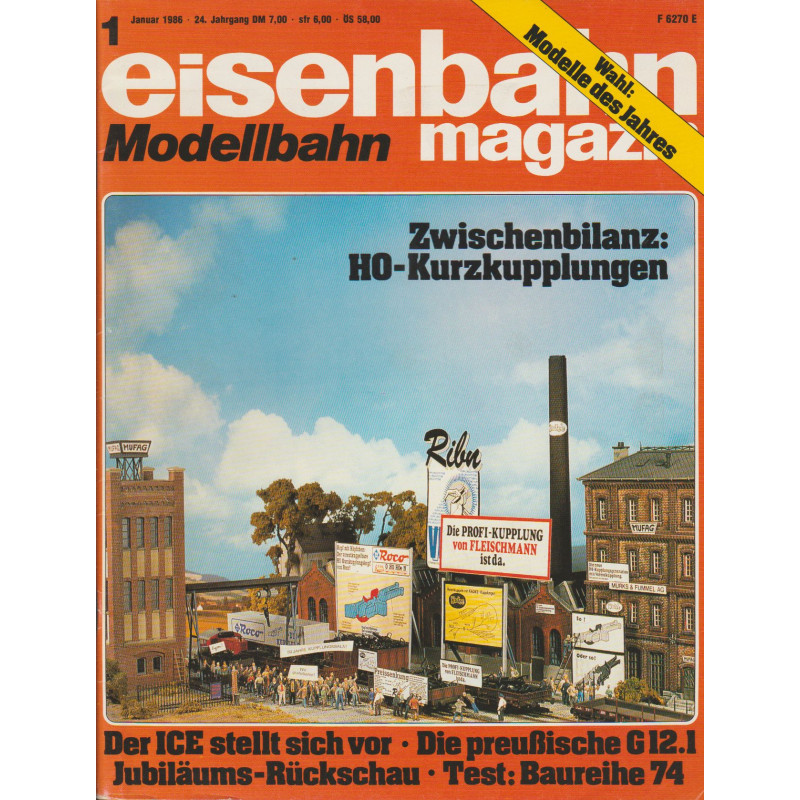 eisenbahn magazin 1/1986