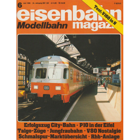 eisenbahn magazin 6/1986