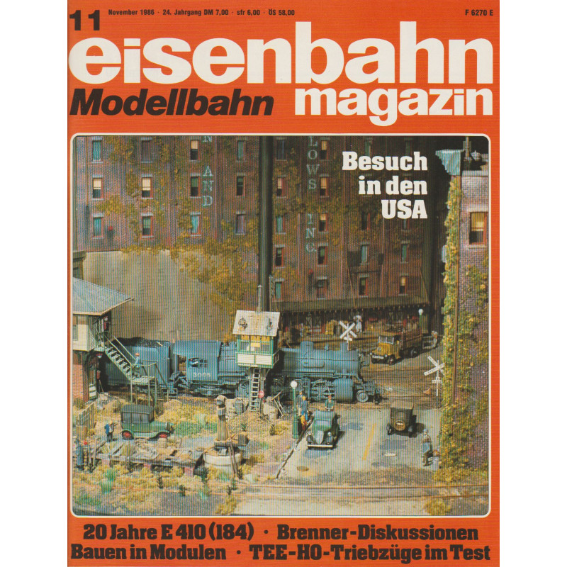 eisenbahn magazin 11/1986