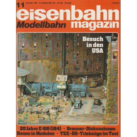 eisenbahn magazin 11/1986