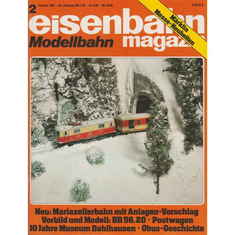 eisenbahn magazin 2/1987