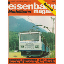 eisenbahn magazin 8/1987