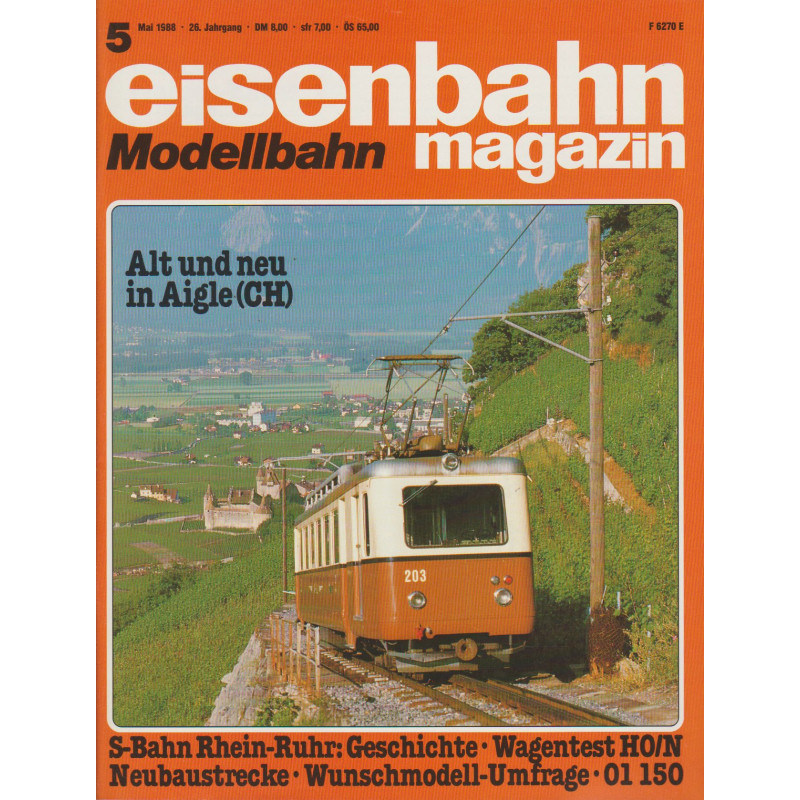 eisenbahn magazin 5/1988