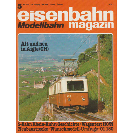 eisenbahn magazin 5/1988