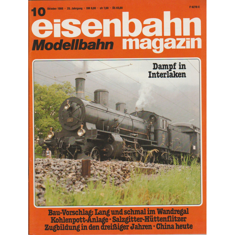 eisenbahn magazin 10/1988