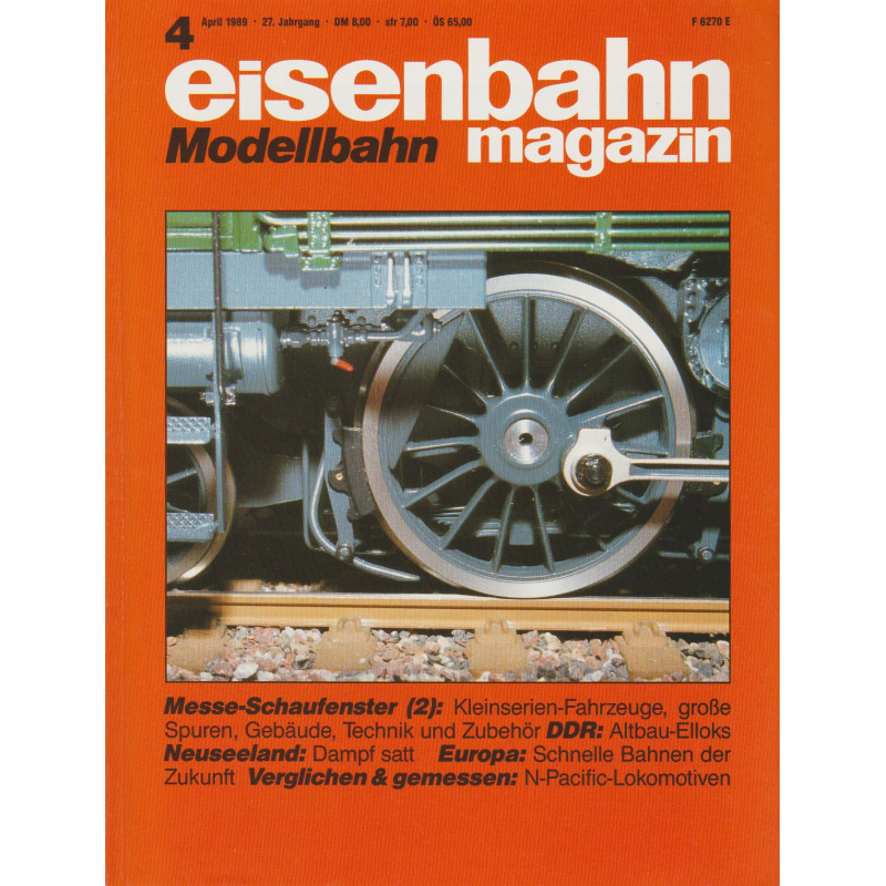 eisenbahn magazin 4/1989
