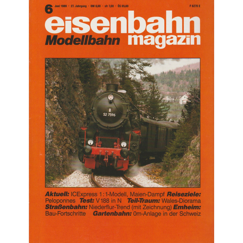 eisenbahn magazin 6/1989