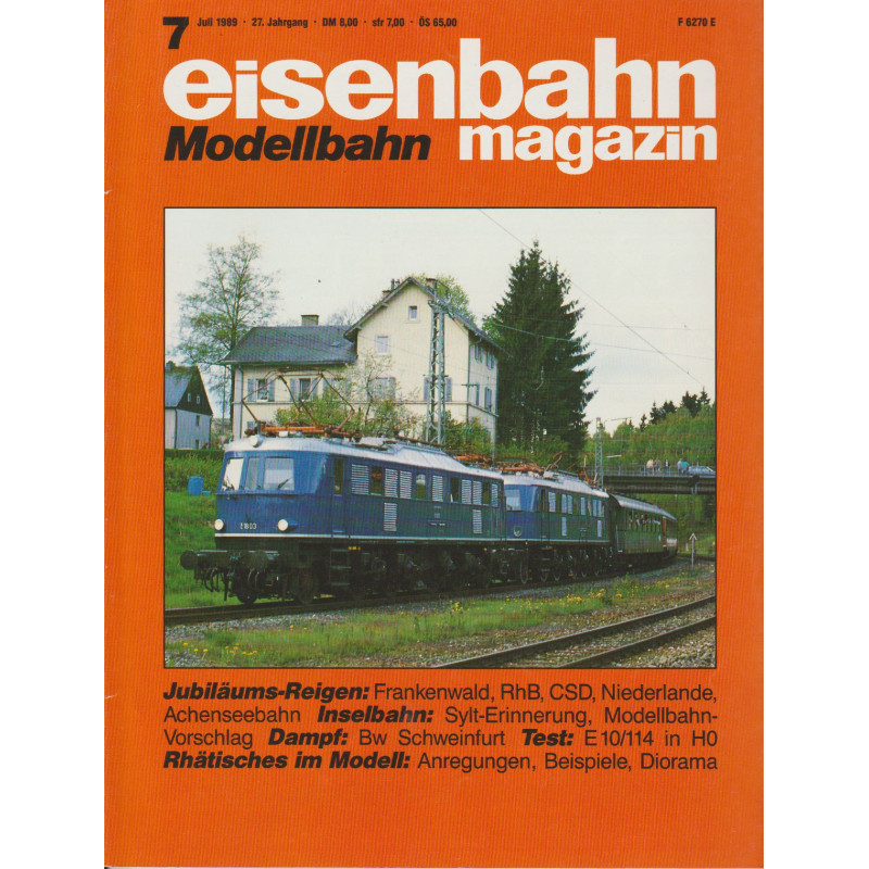 eisenbahn magazin 7/1989