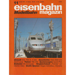 eisenbahn magazin 11/1989