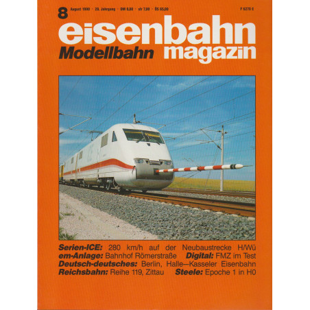 eisenbahn magazin 8/1990