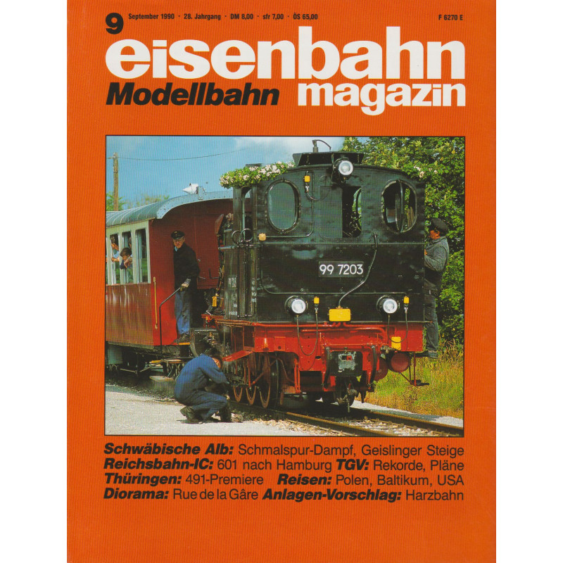 eisenbahn magazin 9/1990
