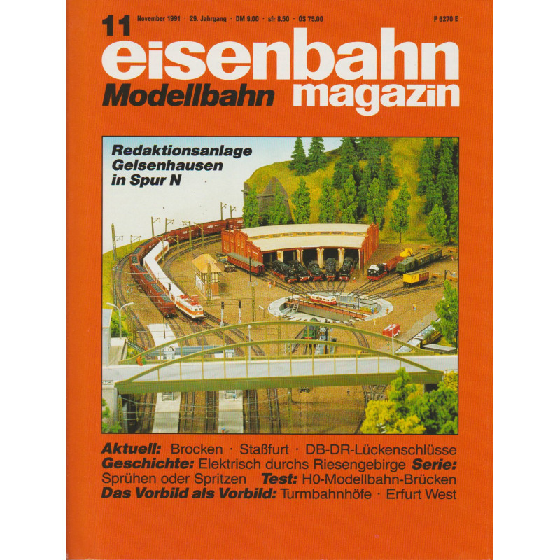 eisenbahn magazin 11/1991