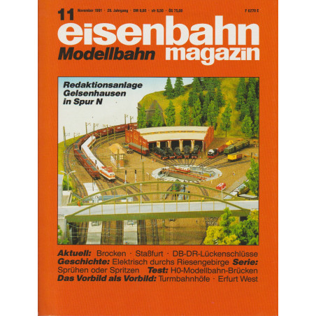 eisenbahn magazin 11/1991