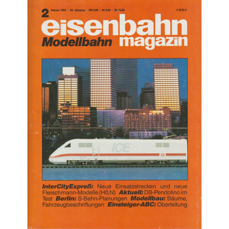 eisenbahn magazin 2/1992