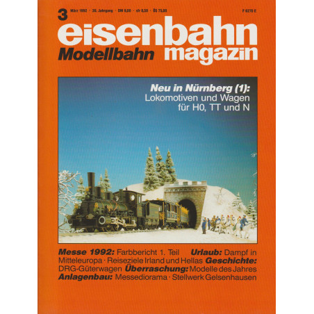 eisenbahn magazin 3/1992