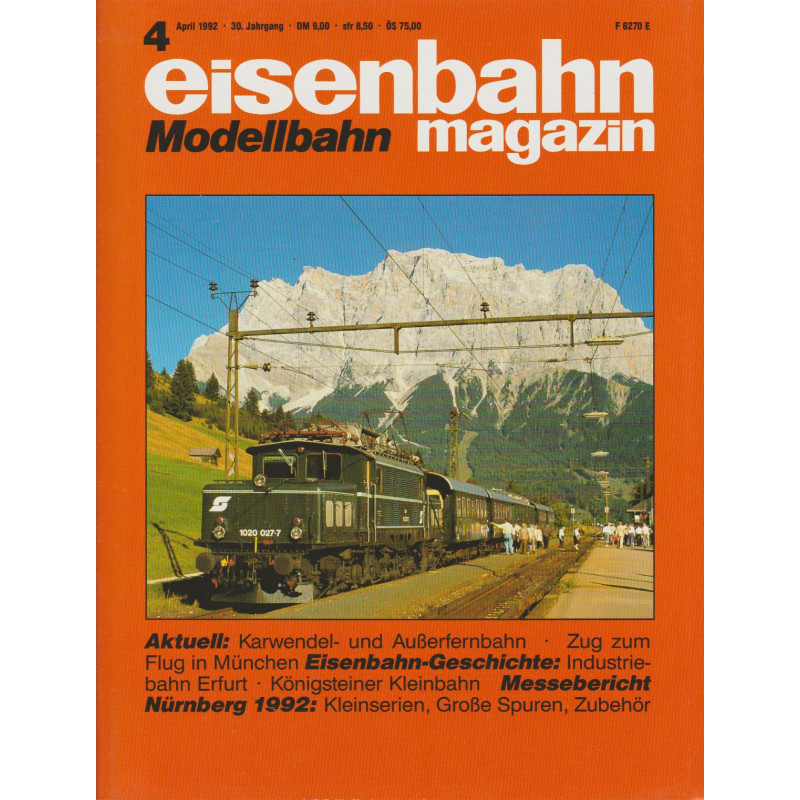 eisenbahn magazin 4/1992
