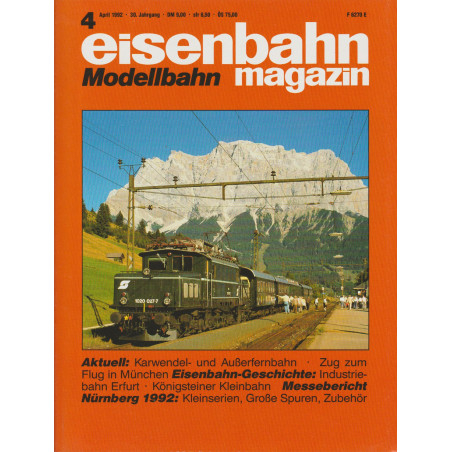 eisenbahn magazin 4/1992