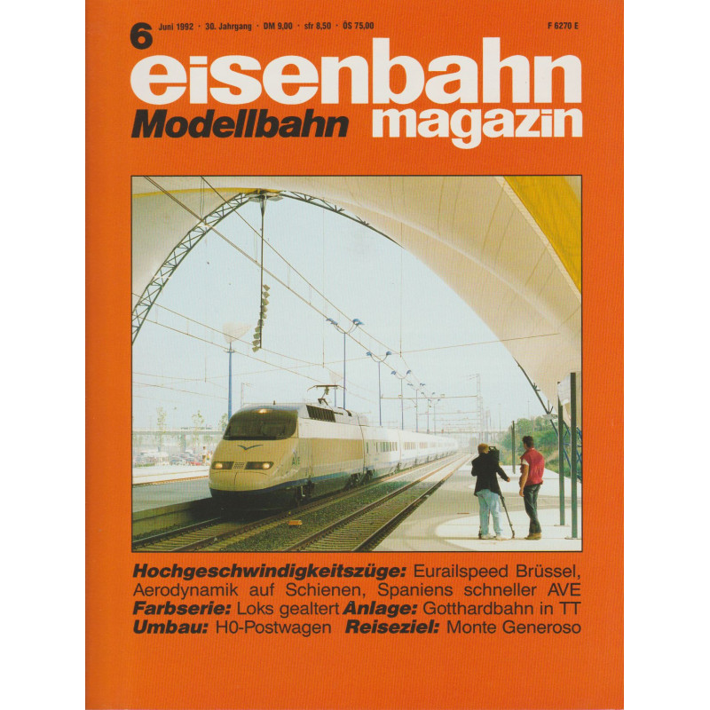 eisenbahn magazin 6/1992