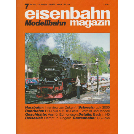 eisenbahn magazin 7/1992