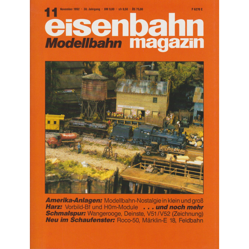 eisenbahn magazin 11/1992
