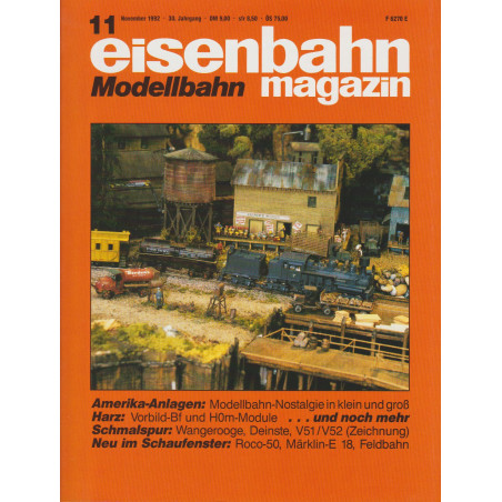 eisenbahn magazin 11/1992