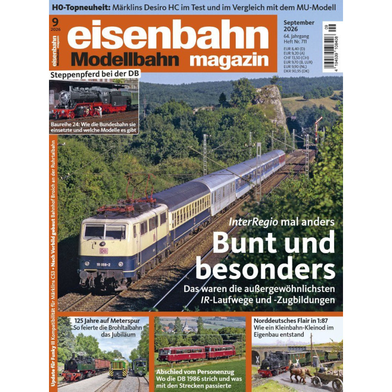 eisenbahn magazin 2026 September