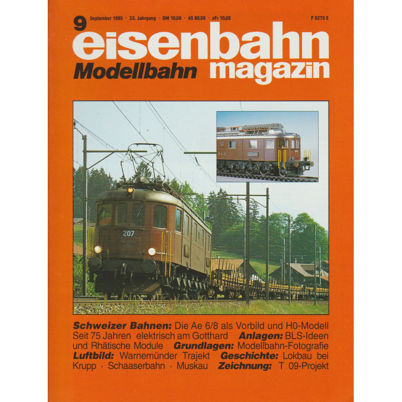 eisenbahn magazin 9/1995