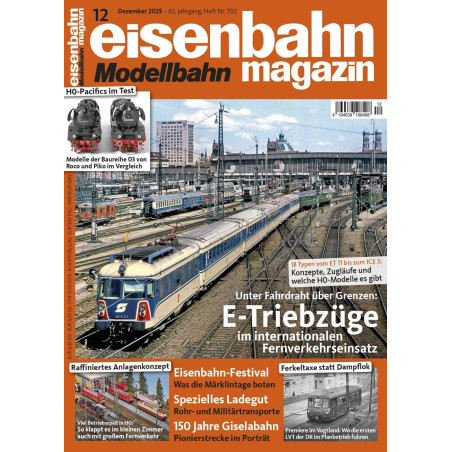 eisenbahn magazin 2025 Dezember