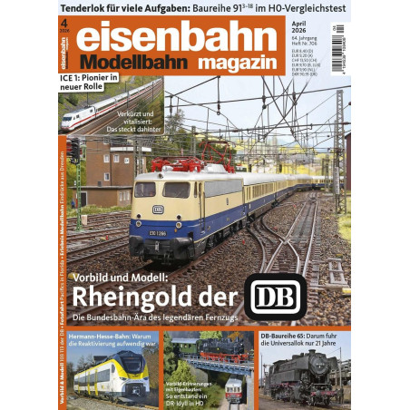 eisenbahn magazin 2026 April