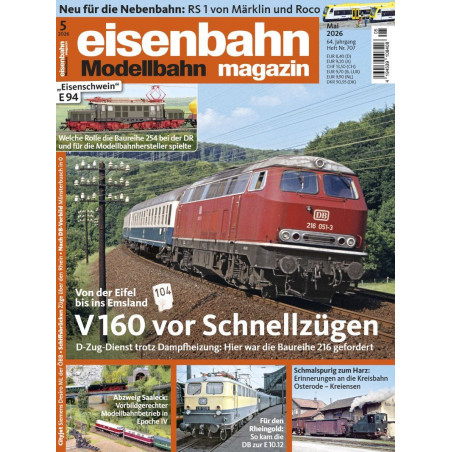 eisenbahn magazin 2026 Mai