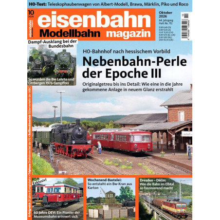 Eisenbahn Magazin 2026 Oktober