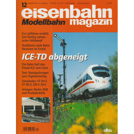 eisenbahn magazin 12/2003