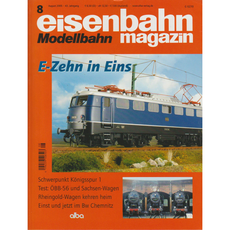 eisenbahn magazin 8/2005