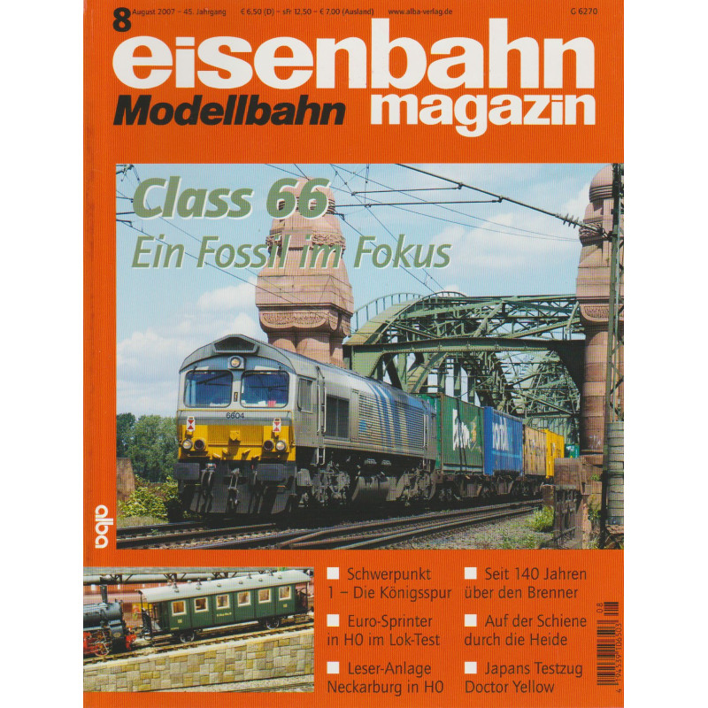 eisenbahn magazin 8/2007